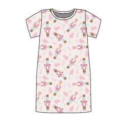 Sugarplum Poppy Women's Lounge Dress - Bamboo - Pre Order - Christmas Special