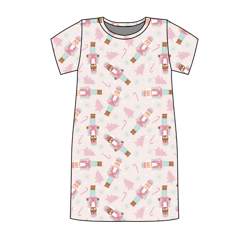 Sugarplum Poppy Women's Lounge Dress - Bamboo - Pre Order - Christmas Special