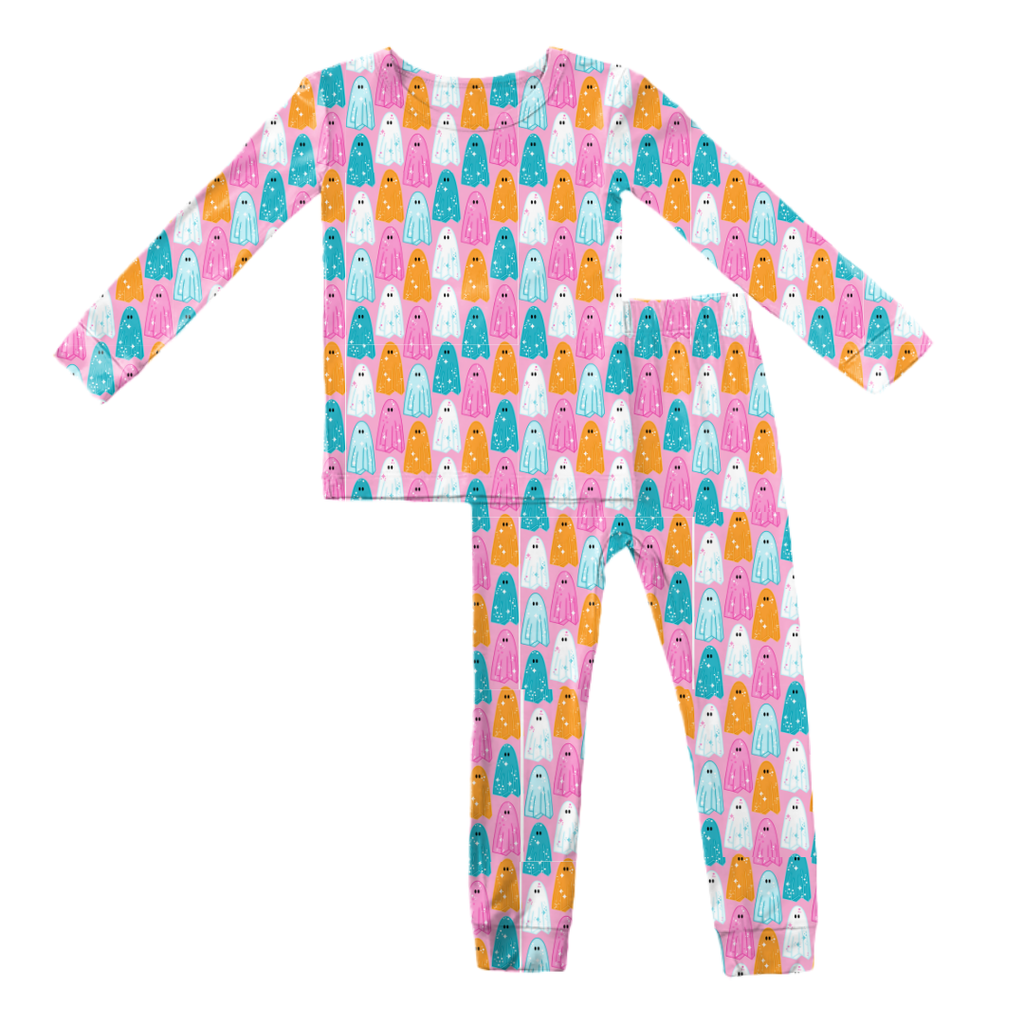Lets Go Ghouls Slumber Bamboo Long Sleeve Pants Set - PRE ORDER