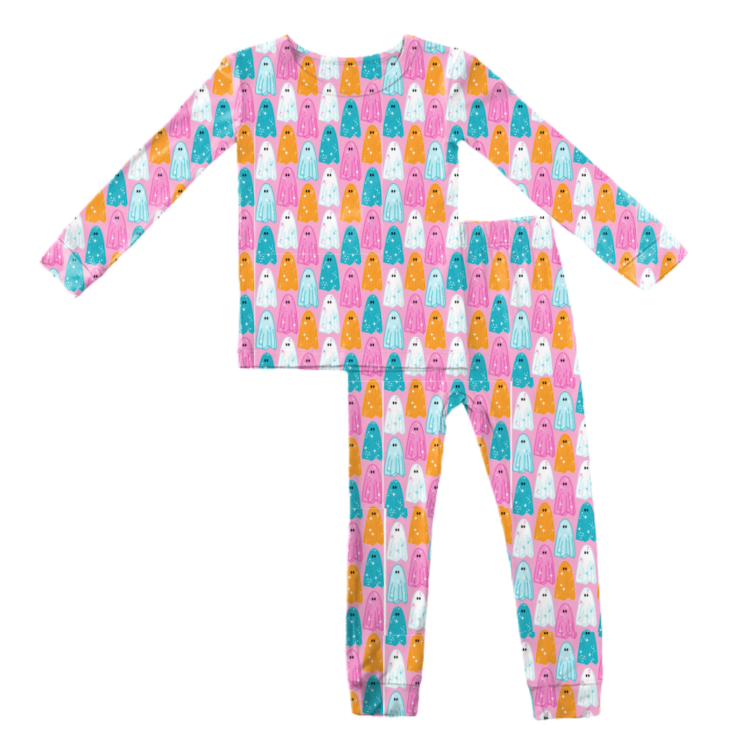 Lets Go Ghouls Slumber Bamboo Long Sleeve Pants Set - PRE ORDER