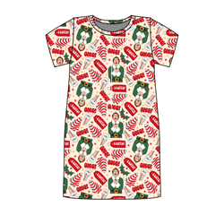 World's Best Elf Poppy Women's Lounge Dress - Bamboo - Pre Order - Christmas Special