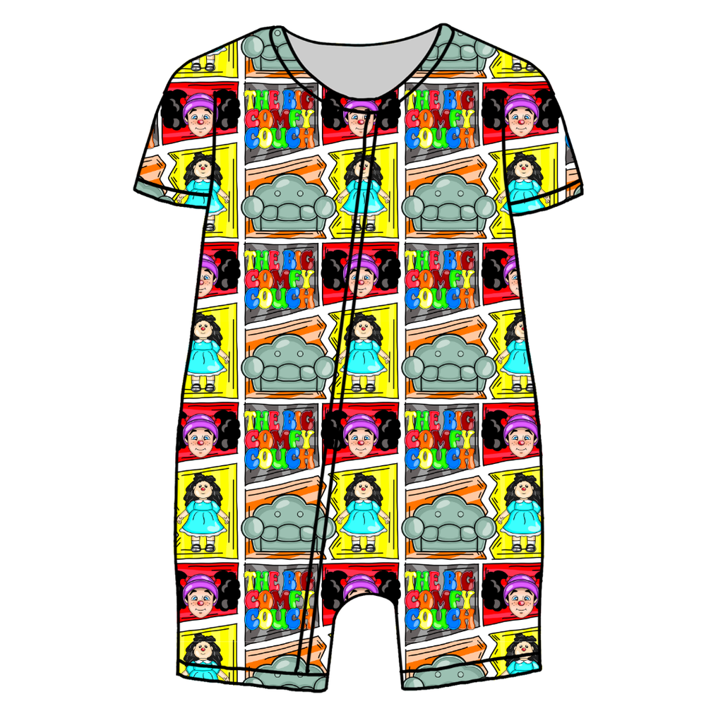 Couch Bliss Short Sleeve Zippy Bamboo - PRE ORDER