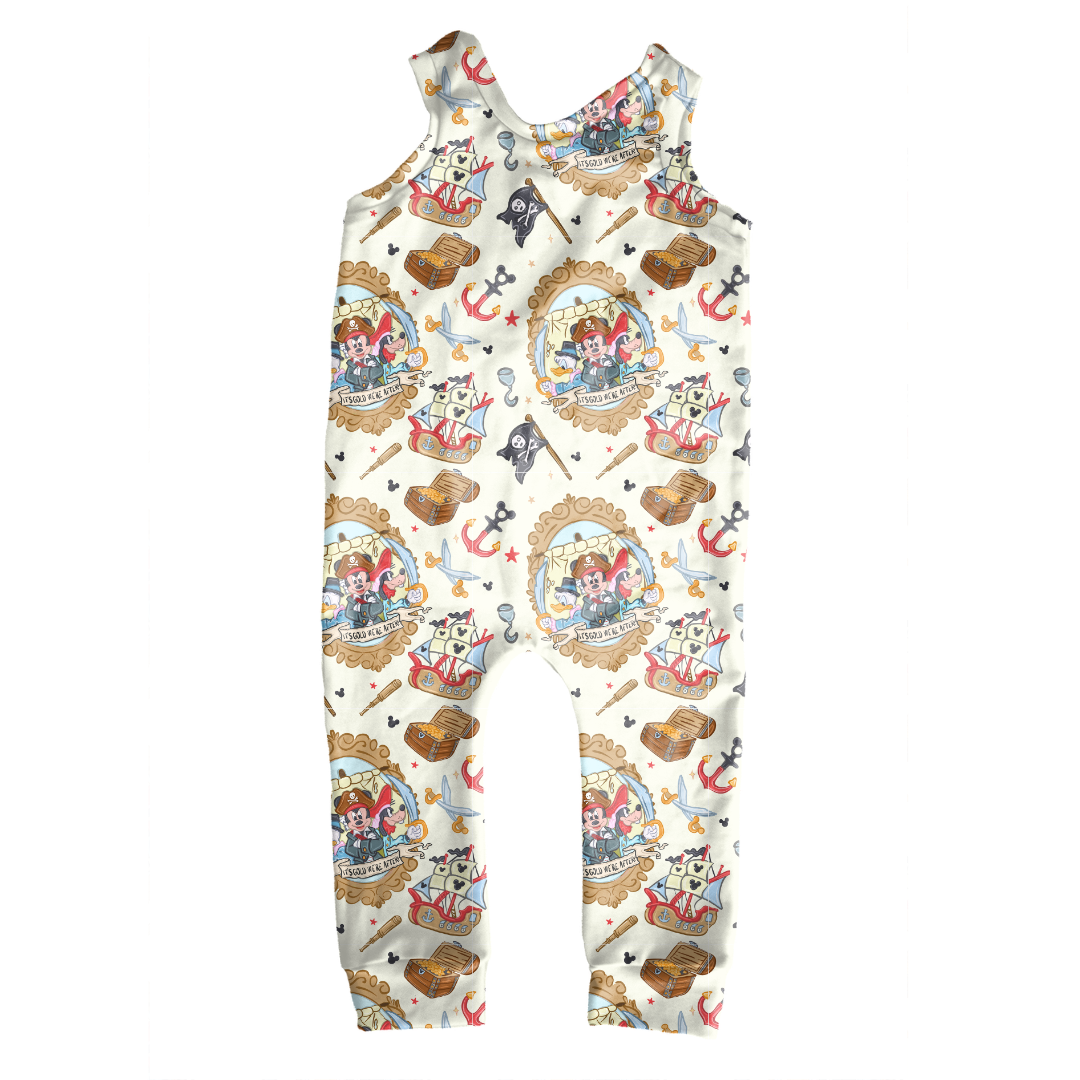 Ahoy, Matey! Oakley Overalls Knit - PRE ORDER