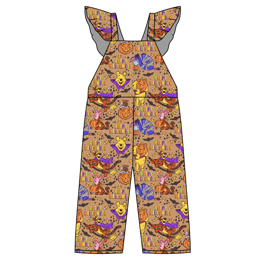 Boo Crew - Daisy Girl's Flutter Jumpsuit Knit - PRE ORDER