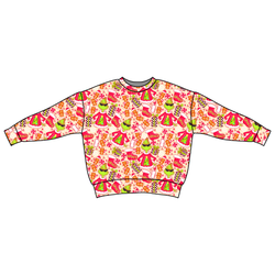 Baking Spirits Bright Zayn Oversized Top - Bamboo - Pre Order - Christmas Special