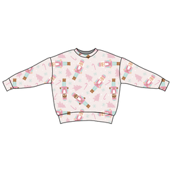 Sugarplum Zayn Oversized Top - Bamboo - Pre Order - Christmas Special