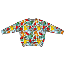Gotta Catch Christmas Zayn Oversized Top - Bamboo - Pre Order - Christmas Special