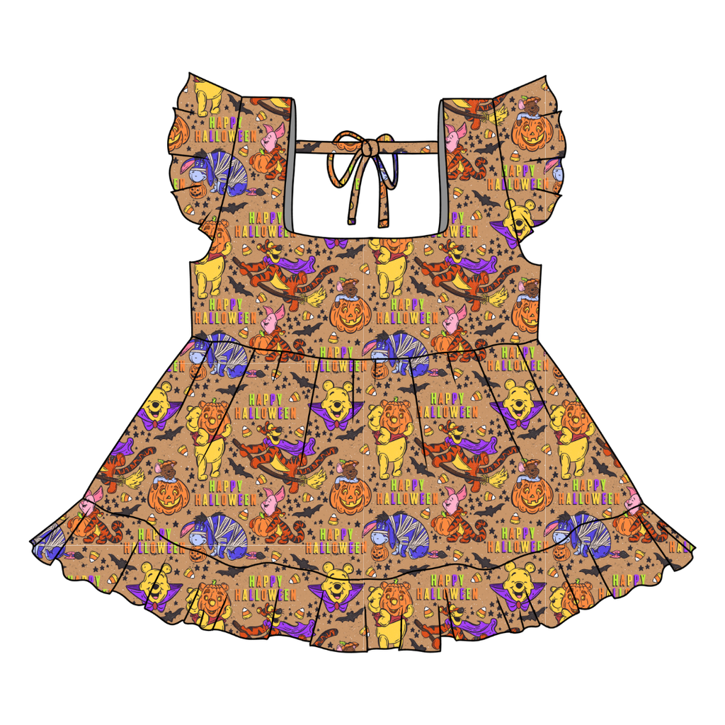 Boo Crew - Sadie Tie Back Ruffle Top - PRE ORDER