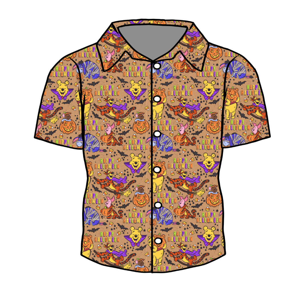 Boo Crew - Twilight Men's Button Down Bamboo - Pre Order