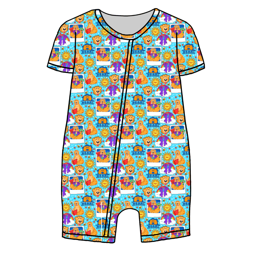 What's the story? Bliss Short Sleeve Zippy Bamboo - PRE ORDER