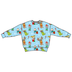 Holiday Parade Zayn Oversized Top - Bamboo - Pre Order - Christmas Special