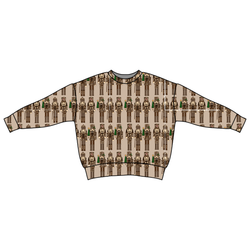 Camo Guard Zayn Oversized Top - Bamboo - Pre Order - Christmas Special