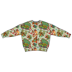 Christmas Mystery Zayn Oversized Top - Bamboo - Pre Order - Christmas Special