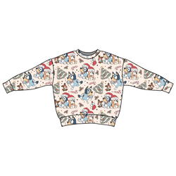 Heeler Holiday Zayn Oversized Top - Bamboo - Pre Order - Christmas Special