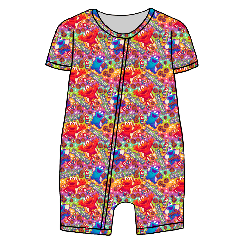 Sunny Days Bliss Short Sleeve Zippy Bamboo - PRE ORDER