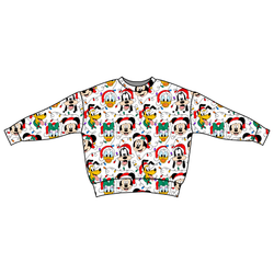 Jolly Holiday Crew Zayn Oversized Top - Bamboo - Pre Order - Christmas Special