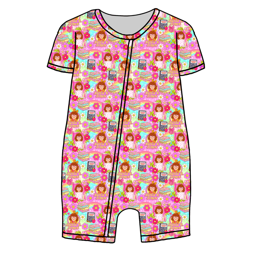 B is for Bliss Short Sleeve Zippy Bamboo - PRE ORDER
