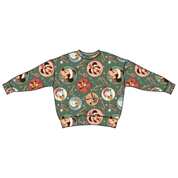 Main St Magic Zayn Oversized Top - Bamboo - Pre Order - Christmas Special