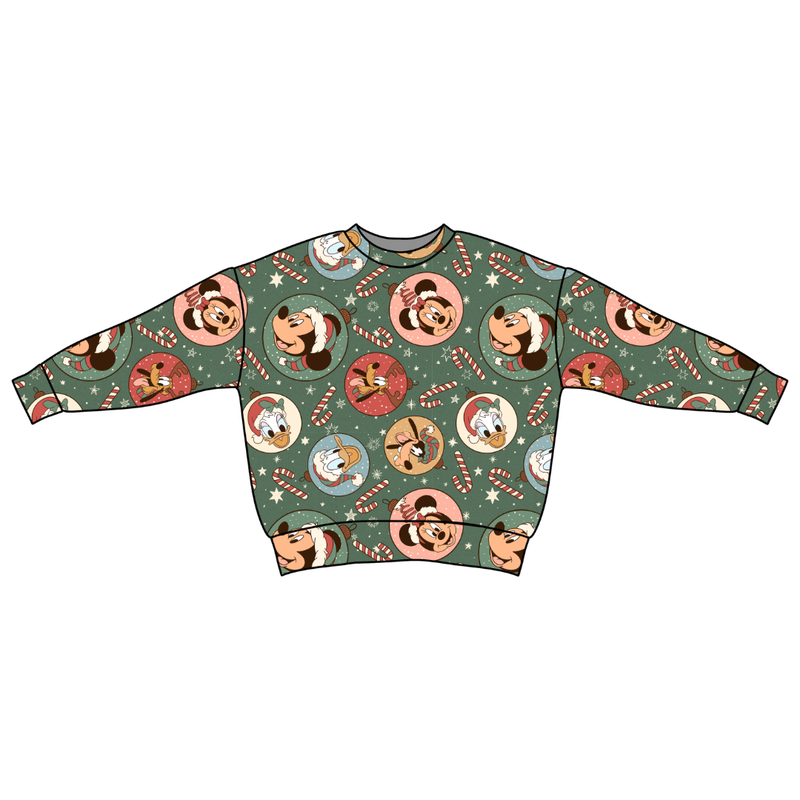 Main St Magic Zayn Oversized Top - Bamboo - Pre Order - Christmas Special