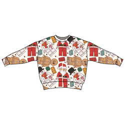 Building Christmas Memories Zayn Oversized Top - Bamboo - Pre Order - Christmas Special