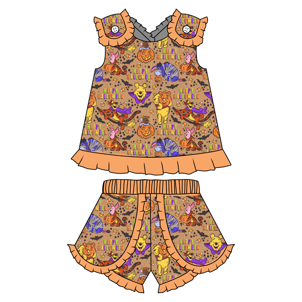 Boo Crew - Evie Tulip Short Set Knit - PRE ORDER