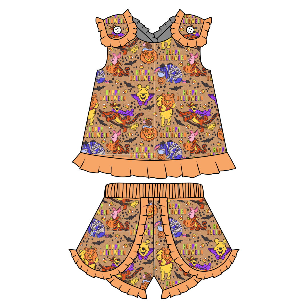 Boo Crew - Evie Tulip Short Set Knit - PRE ORDER