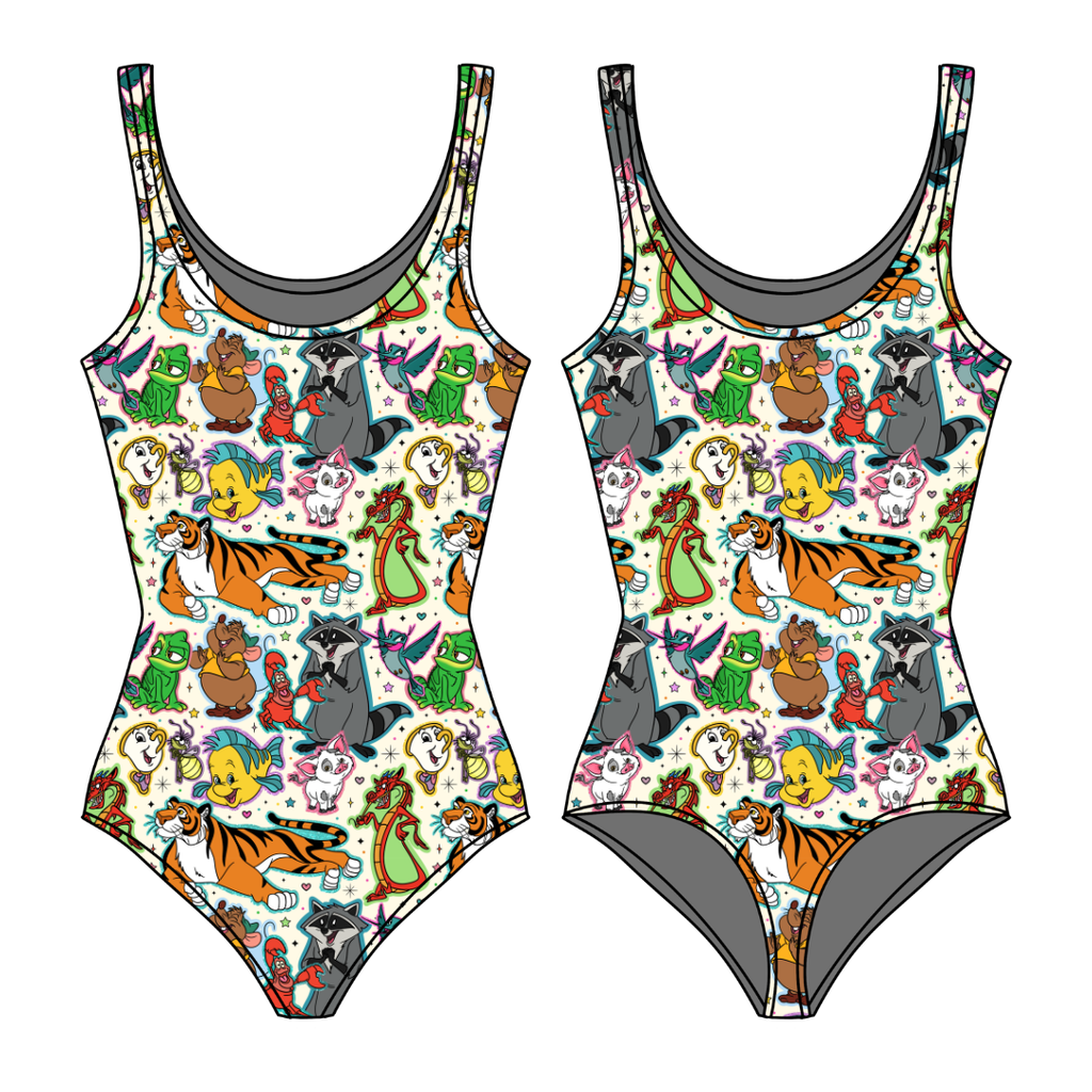 Storybook Squad Sapphire Women's Bamboo Leotard - Pre Order