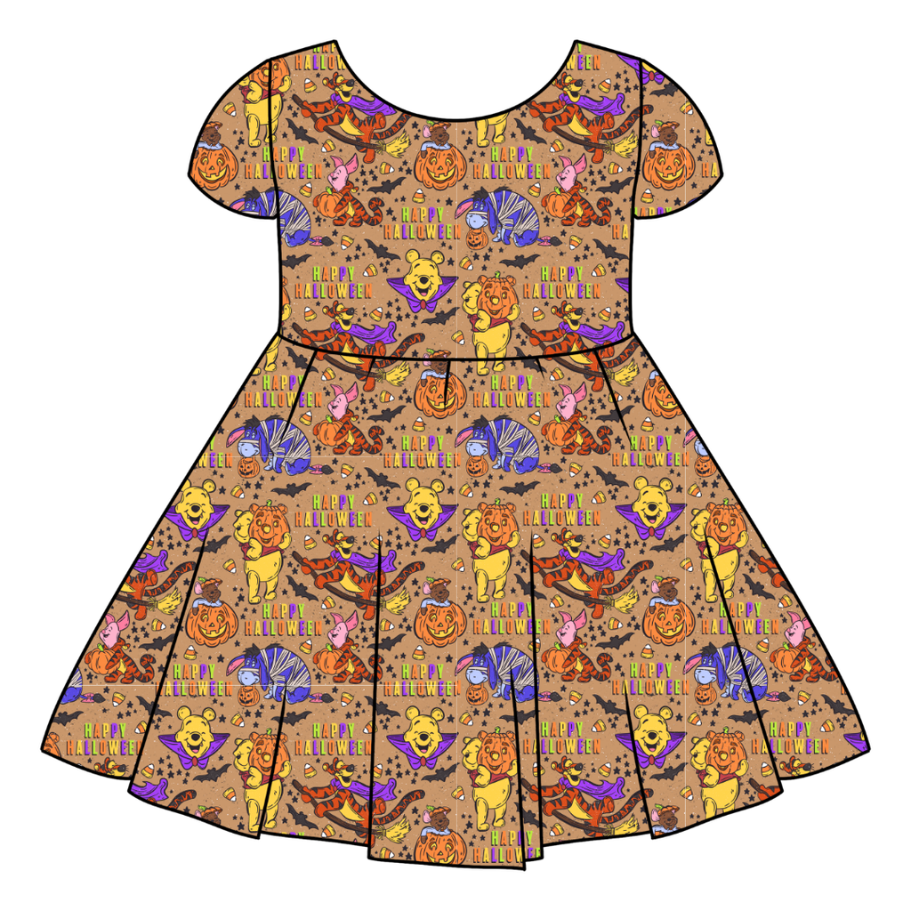 BOO CREW - Honey Girl's Twirl Dress Bamboo - PRE ORDER