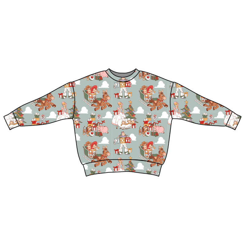 Christmas Toy Box Zayn Oversized Top - Knit - Pre Order - Christmas Special
