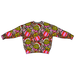 Pretty Mean Christmas Zayn Oversized Top - Bamboo - Pre Order - Christmas Special