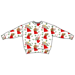 Under the Tree Zayn Oversized Top - Bamboo - Pre Order - Christmas Special