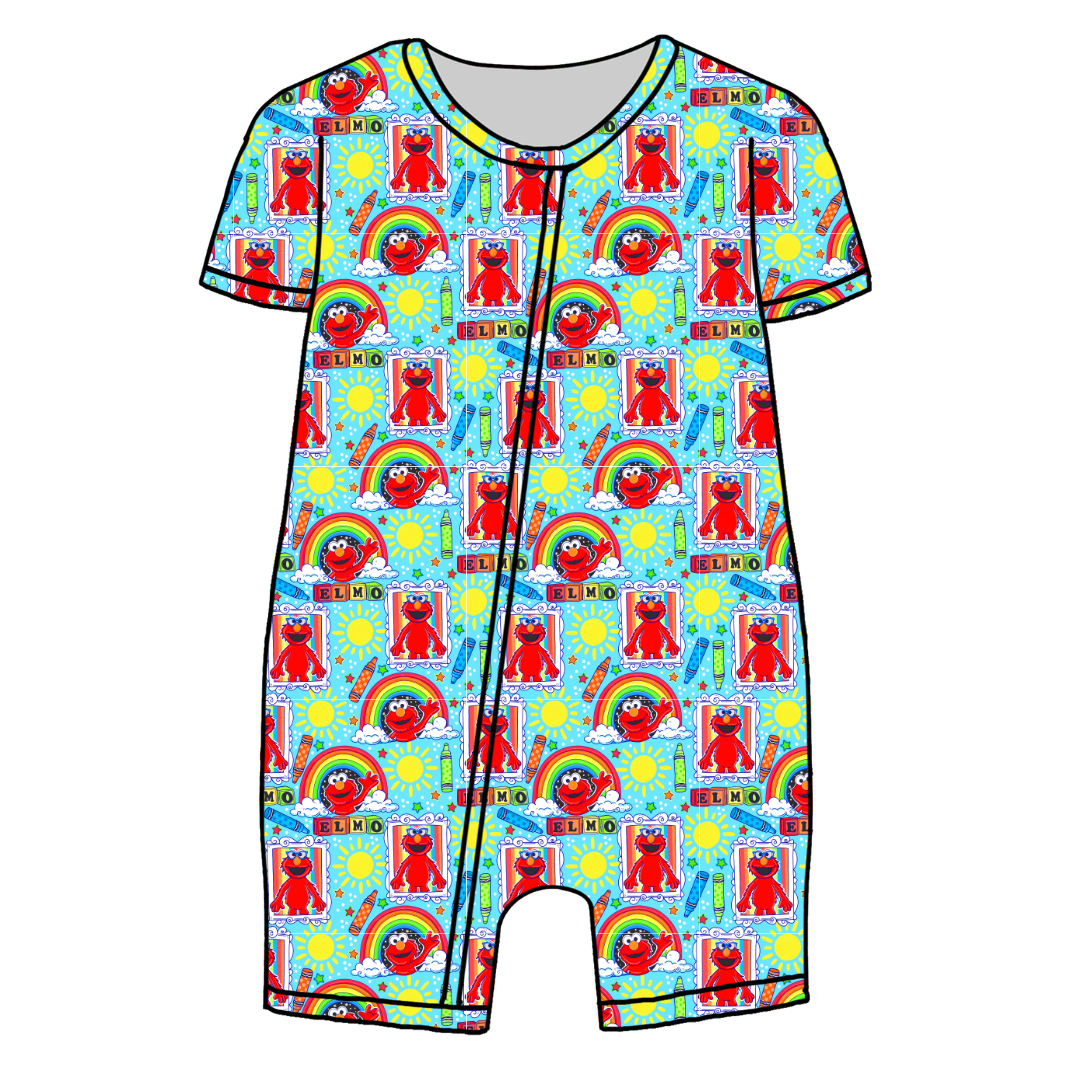 Learning is fun!? Bliss Short Sleeve Zippy Bamboo - PRE ORDER