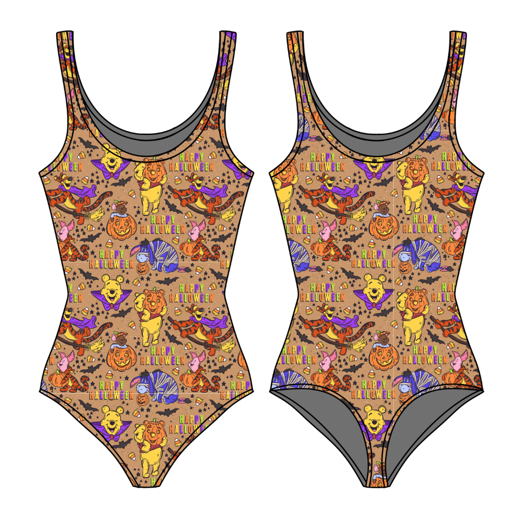 Boo Crew Sapphire Women's Bamboo Leotard - Pre Order