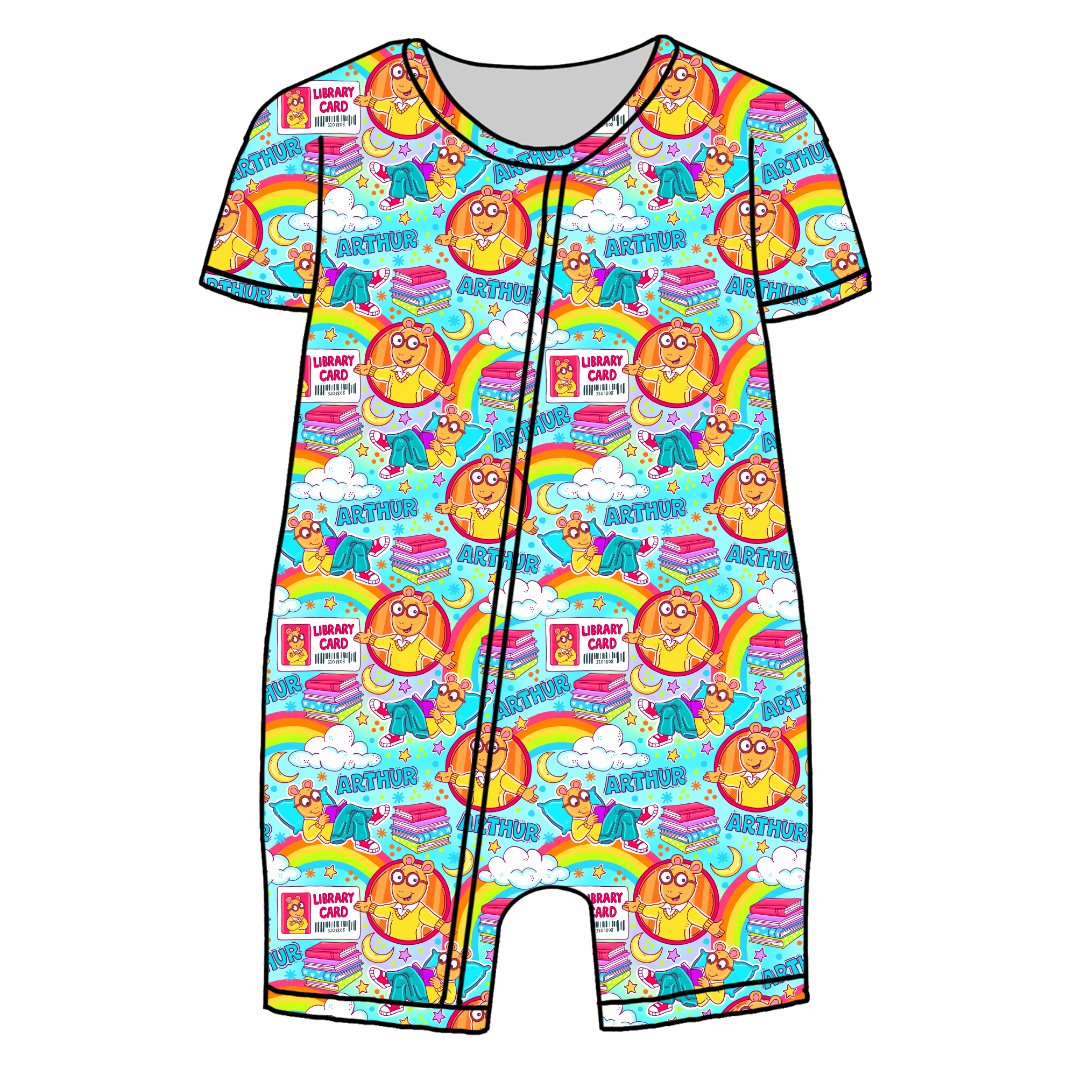 Arth Bliss Short Sleeve Zippy Bamboo - PRE ORDER