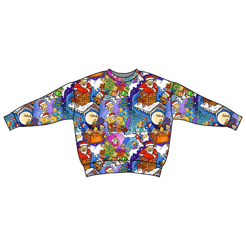 D oh Holy Night Zayn Oversized Top - Bamboo - Pre Order - Christmas Special