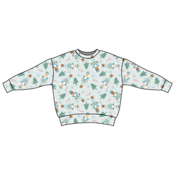 Christmas Kingdom Zayn Oversized Top - Bamboo - Pre Order - Christmas Special