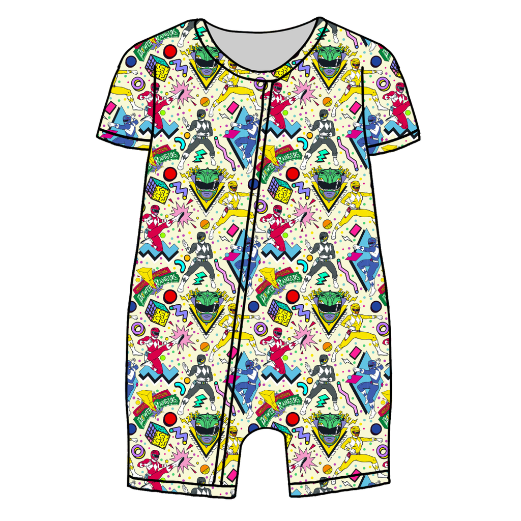 Rangers Bliss Short Sleeve Zippy Bamboo - PRE ORDER