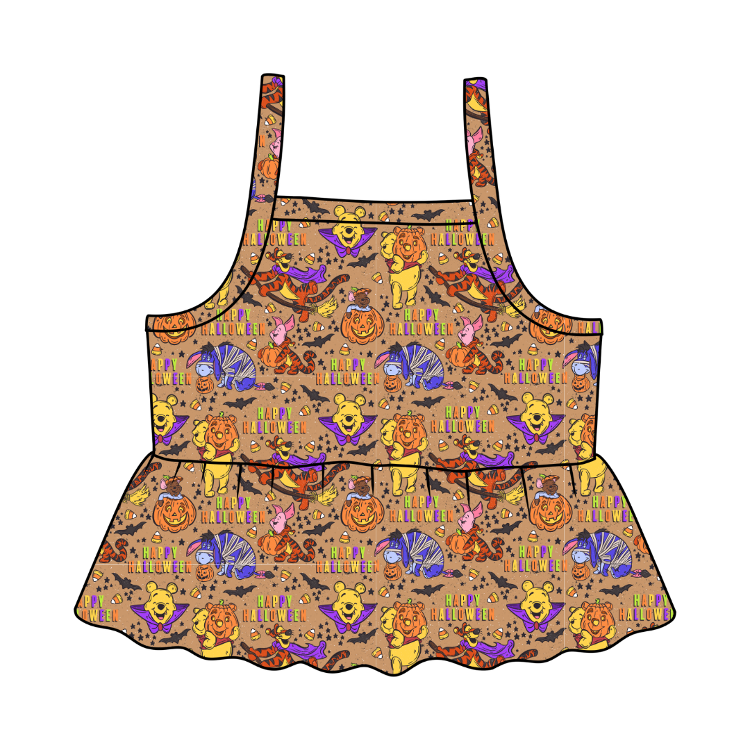 Boo Crew - Tootsie Peplum Tank Knit - PRE ORDER