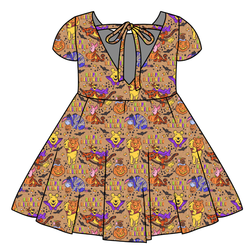 BOO CREW - Honey Girl's Twirl Dress Bamboo - PRE ORDER