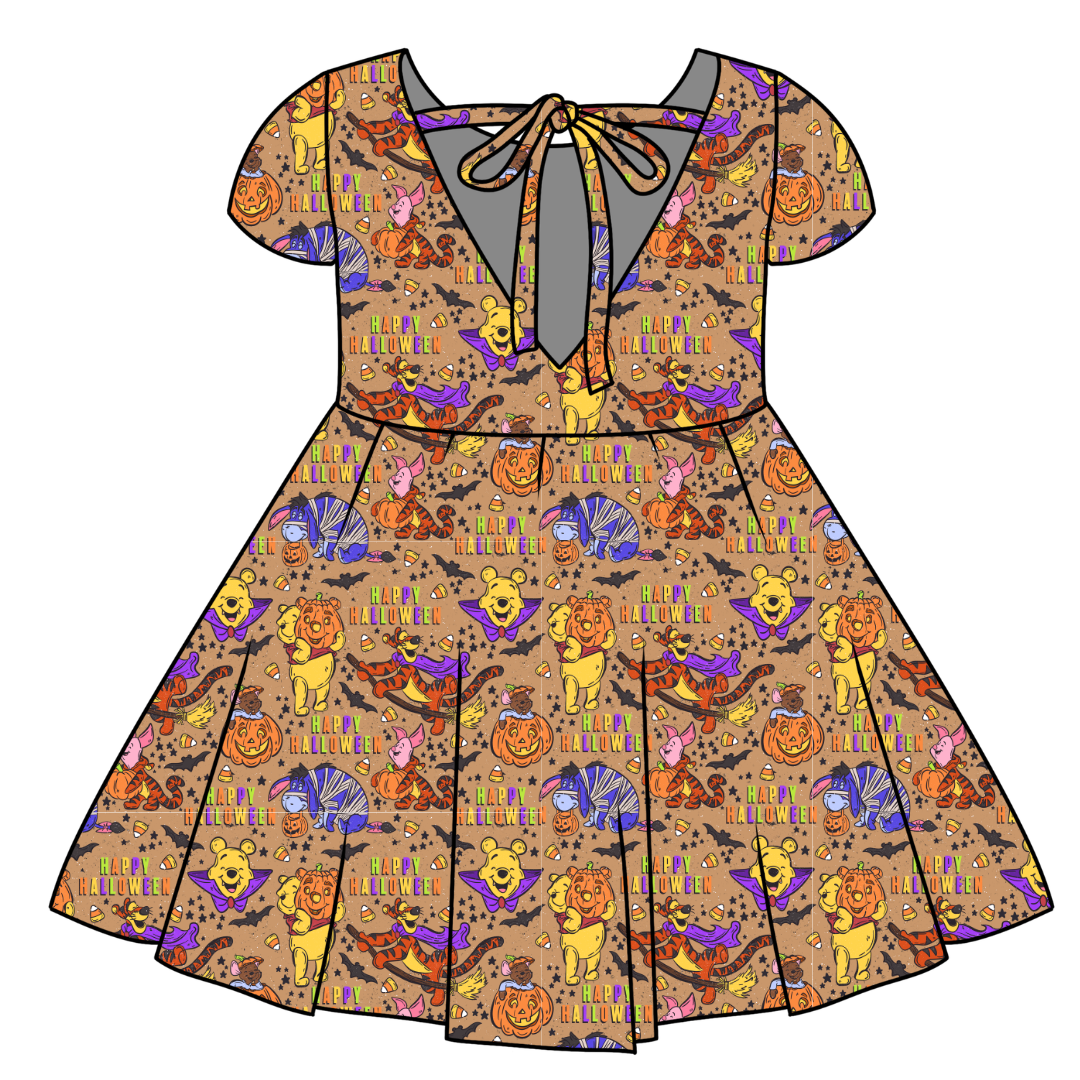 BOO CREW - Honey Girl's Twirl Dress Bamboo - PRE ORDER