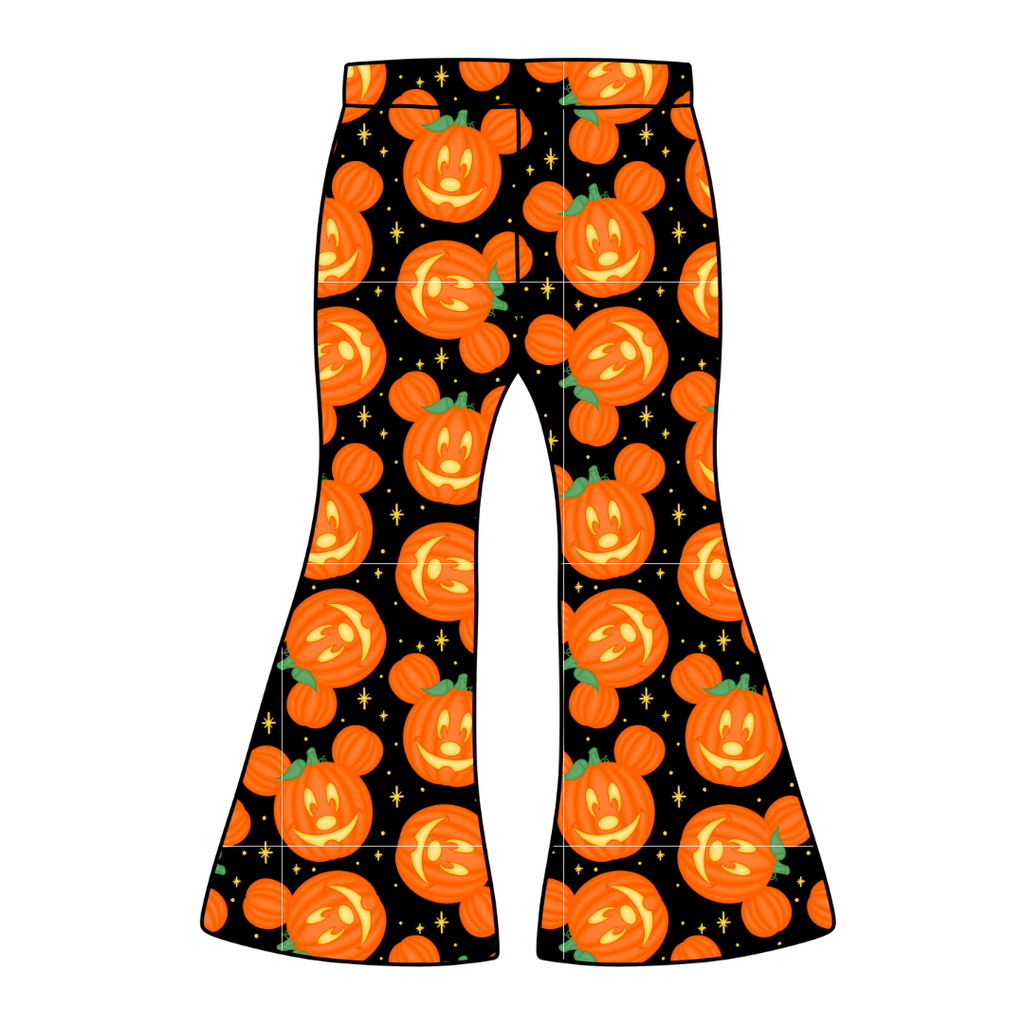 Pumpkin Ears Mod Adult Flare Bamboo Pants - Pre Order