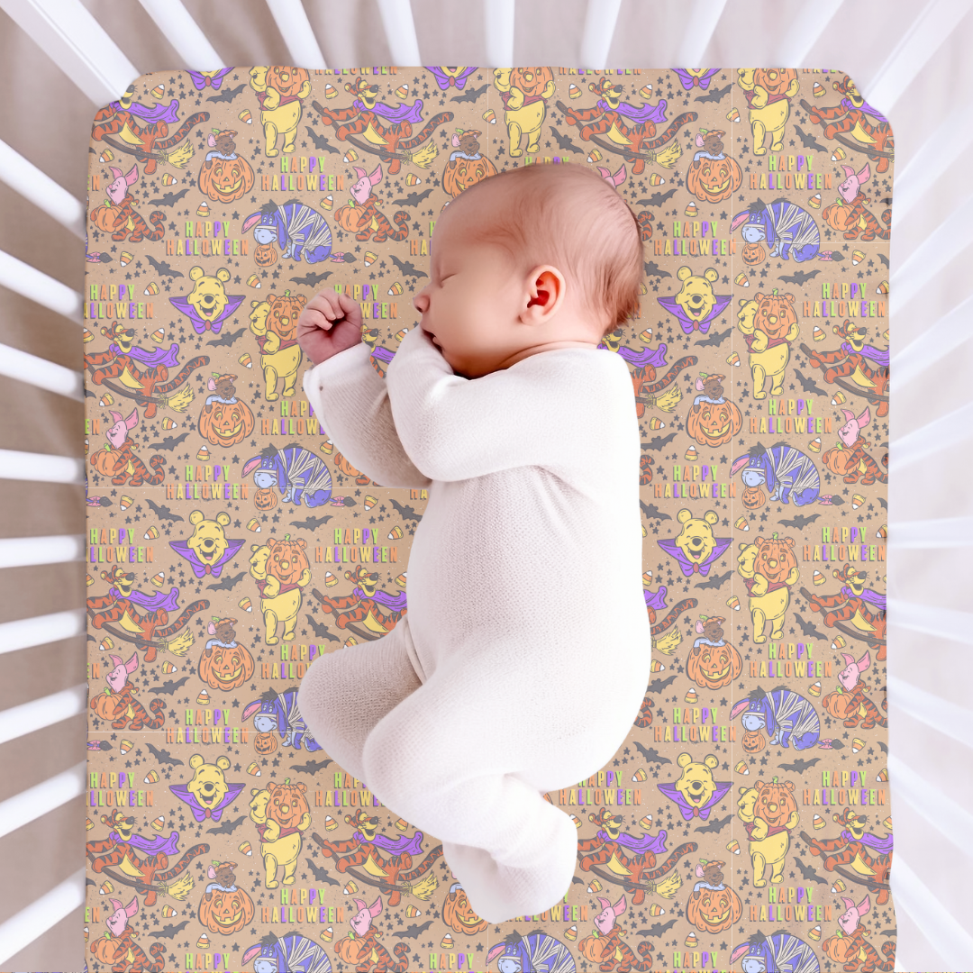 Boo Crew Fitted Sheet Bamboo - PRE ORDER