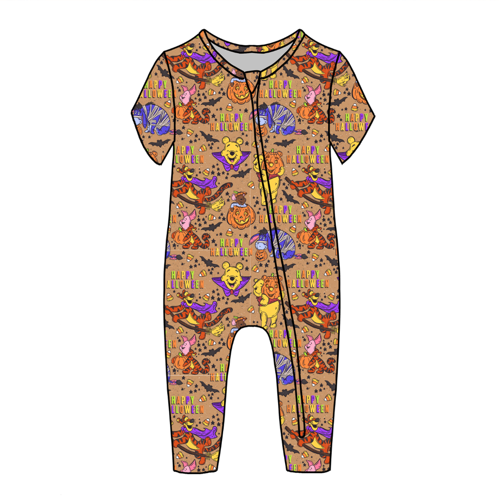 Boo Crew Dandelion Short Sleeve Sleeper Bamboo - PRE ORDER