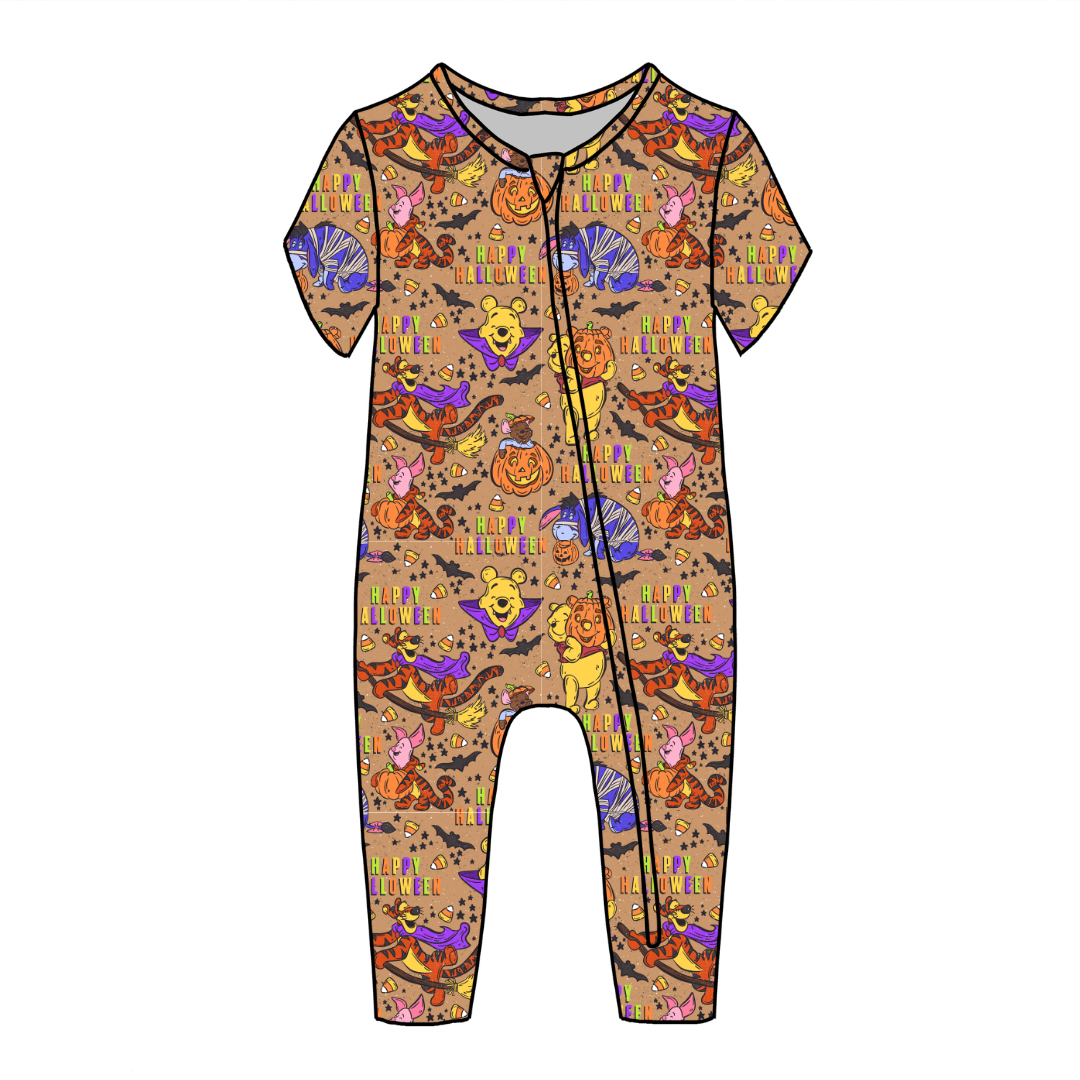Boo Crew Dandelion Short Sleeve Sleeper Bamboo - PRE ORDER