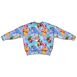 Holiday Hunny Zayn Oversized Top - Bamboo - Pre Order - Christmas Special