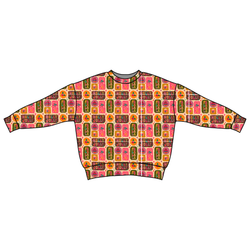 Holly Jolly Holiday Zayn Oversized Top - Bamboo - Pre Order - Christmas Special