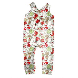 Mistle Toe & Mischief Oakley Overalls - Knit - Pre Order - Christmas Special