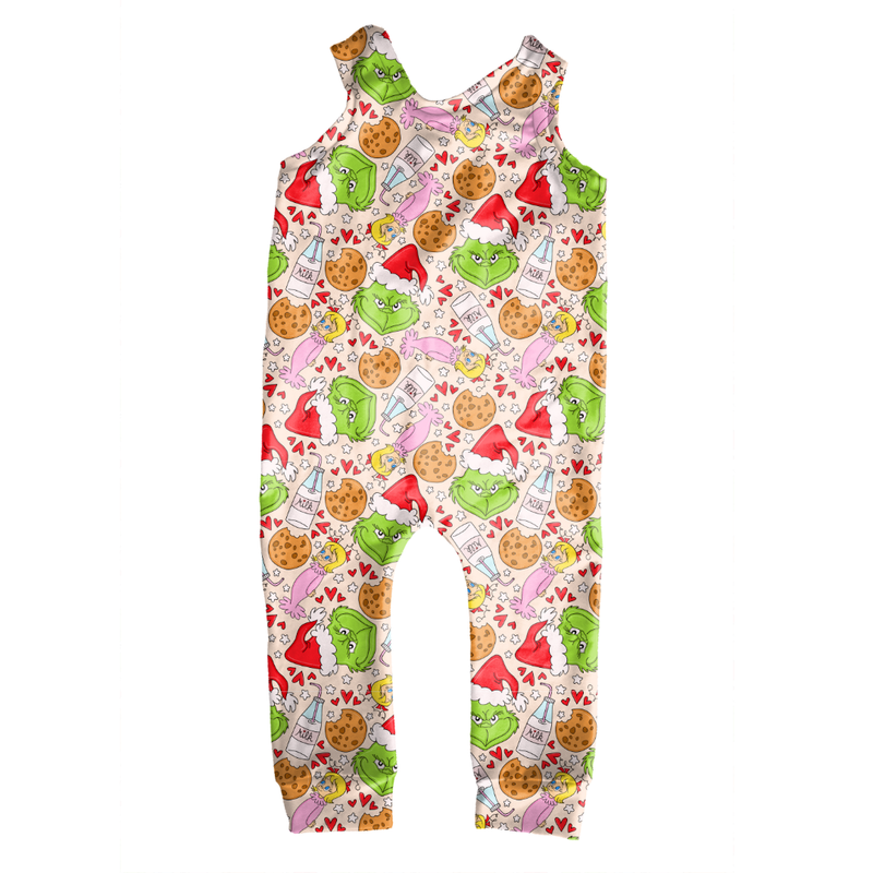 Heart of Whoo Ville Oakley Overalls - Knit - Pre Order - Christmas Special