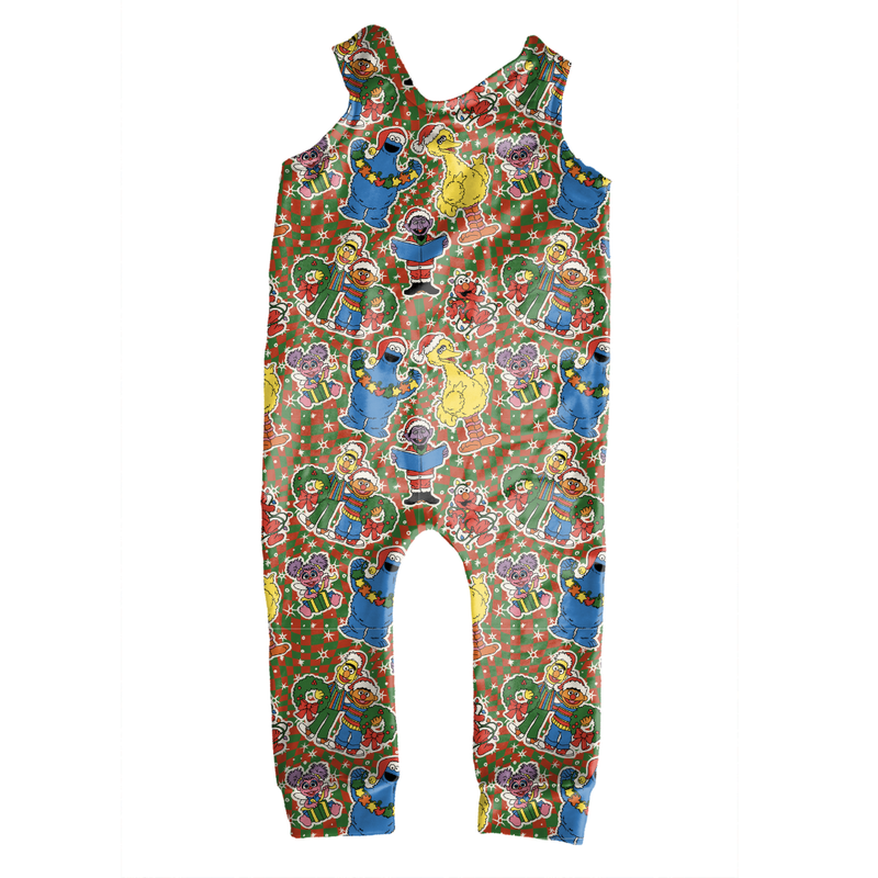 Merry Street Friends Oakley Overalls - Knit - Pre Order - Christmas Special