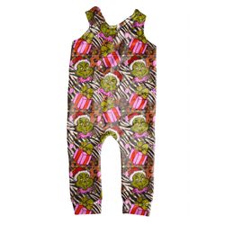 Pretty Mean Christmas Oakley Overalls - Knit - Pre Order - Christmas Special